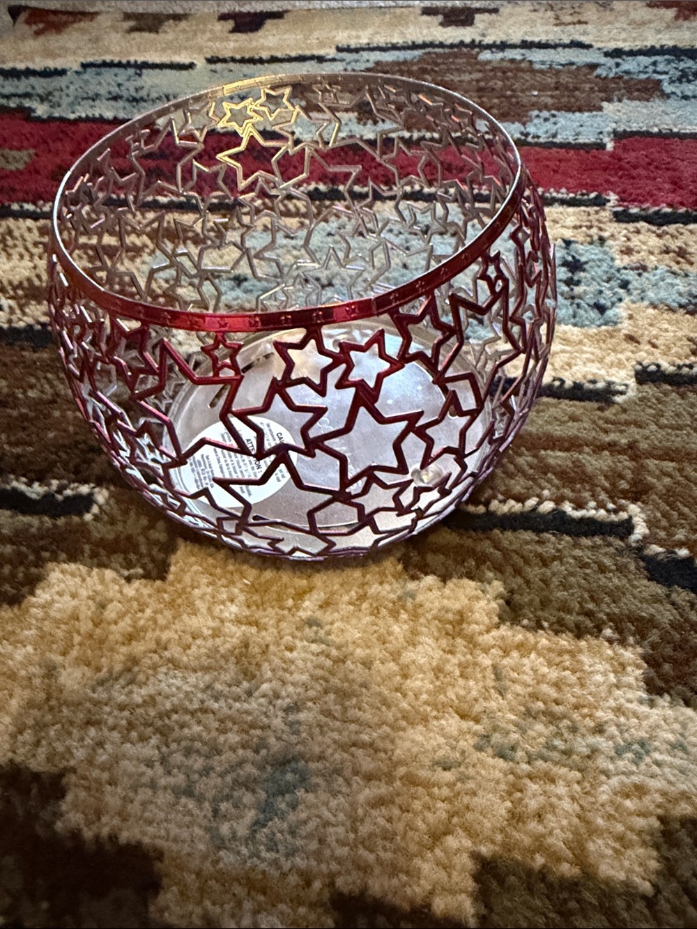 Decorative Bath & Body Candle Holder NEW